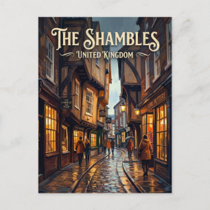 The Shambles United Kingdom Postcard