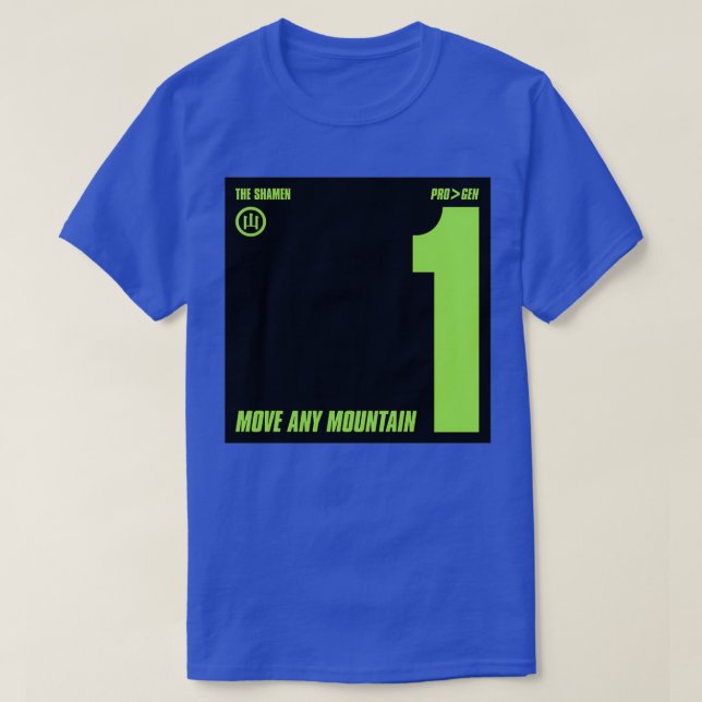 The Shamen Move Any Mountain KLF Communications  T-Shirt (Design Front)