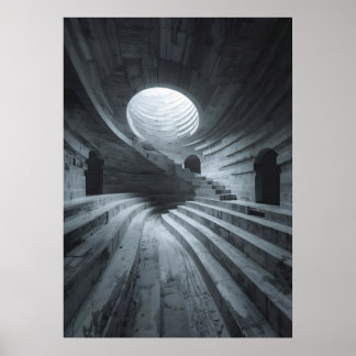 The Shape of Carved Rings × The Shape of Sinking Poster