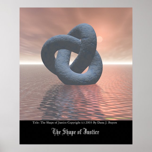 The Shape of Justice Poster (Front)