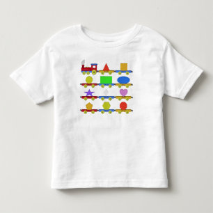 The Shape Train Toddler T-Shirt