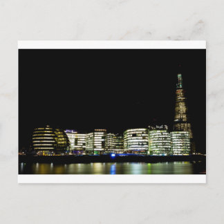 The shard and City Of London Buildings Postcard