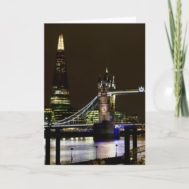 The Shard and Tower Bridge Card (Front)