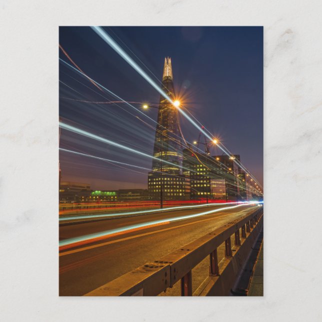 The Shard at dusk, London UK Postcard (Front)