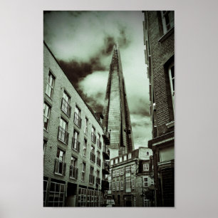 The Shard London Bridge Tower Southwark Poster