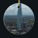 The Shard, London Ceramic Tree Decoration<br><div class="desc">Photograph by Anders Riise Koch of The Shard as seen from The Sky Garden,  20 Fenchurch Street,  London,  England.</div>