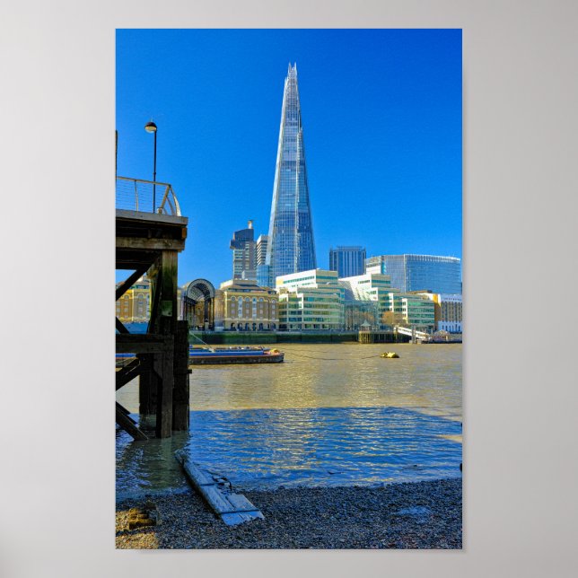 The Shard, London UK - 8 x 12" Poster (Front)
