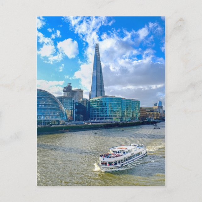 The Shard, London UK Postcard (Front)