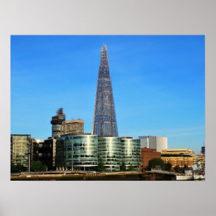 The Shard of Glass in London Poster