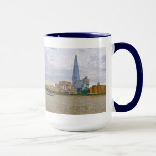 The Shard, Thames River, London, England Mug