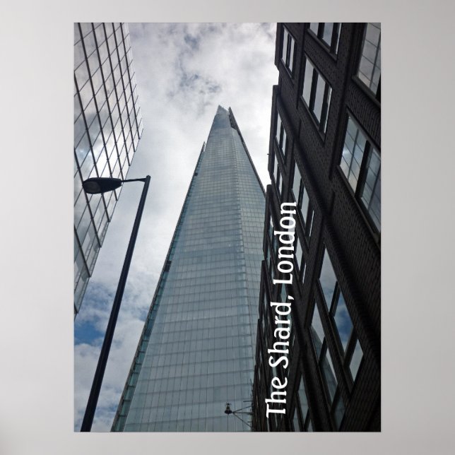 The Shard, Tooley Street, London Poster (Front)
