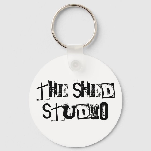 The Shed Studio Keychain (Front)