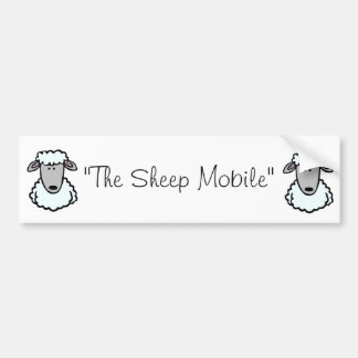 The Sheep Mobile Bumper Sticker