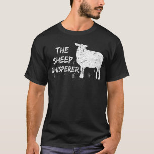 The Sheep Whisperer Farmer Gift Animal Vintage T-Shirt