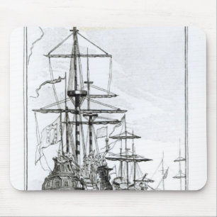 The Sheik or Governor of Mozambique Mouse Mat