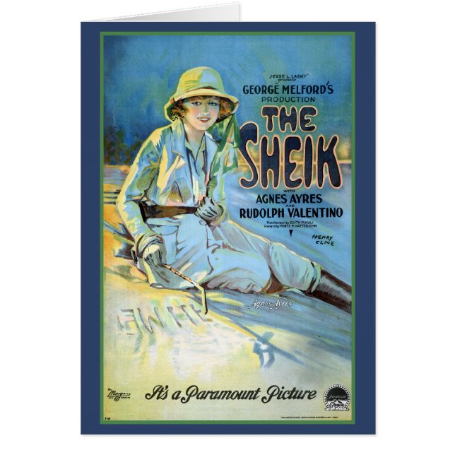 The Sheik Rudolof Valentino (Front)