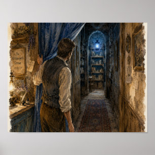The Shelf Behind the Curtain, Plate: RH-WC-B2-002  Poster