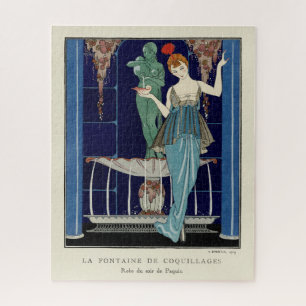  The Shell Fountain  by George Barbier  Jigsaw Puzzle