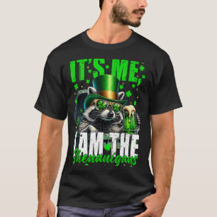 The shenanigans, funny raccoon st patrick's day T-Shirt