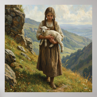 The Shepherd Girl Poster