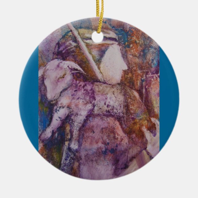 "The Shepherd" Ornament (Front)