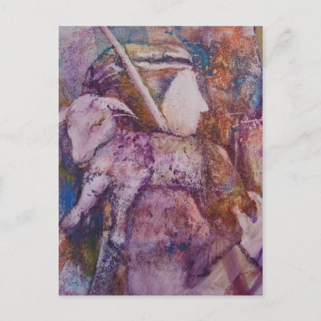"The Shepherd" Postcard (Front)