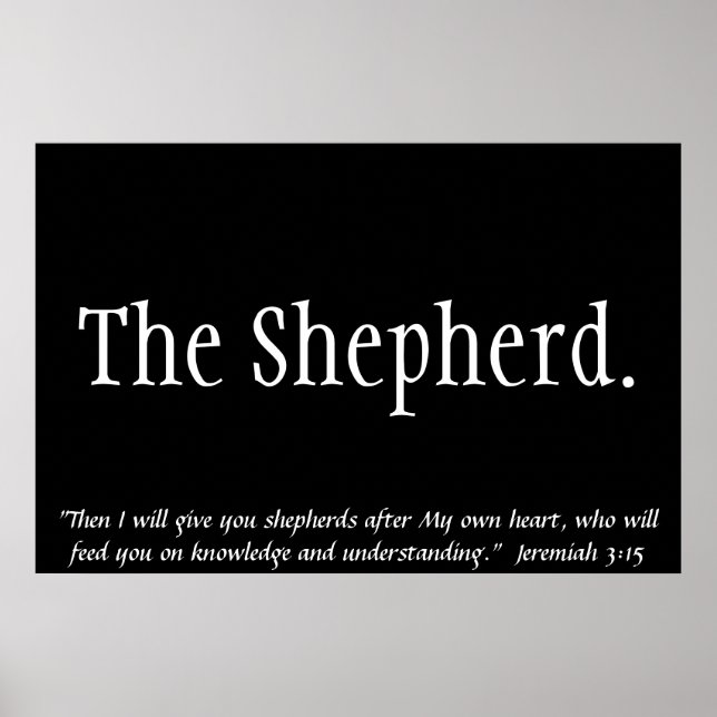 The Shepherd Poster (Front)