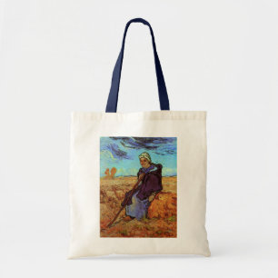 The Shepherdess (after Millet) by Vincent van Gogh Tote Bag