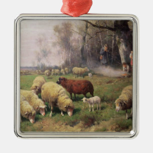 The Shepherd's Family Metal Tree Decoration