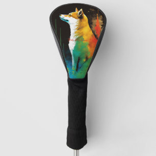The Shiba Inu Dog - Composition 007 Golf Head Cover