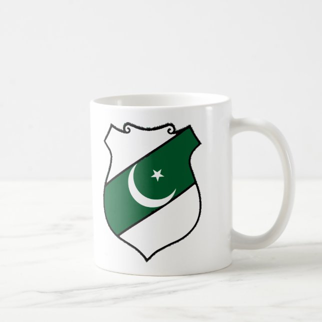 The Shield of Pakistan Coffee Mug (Right)