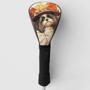The Shih Tzu Dog 002 - Odessa Leyendecker Golf Head Cover