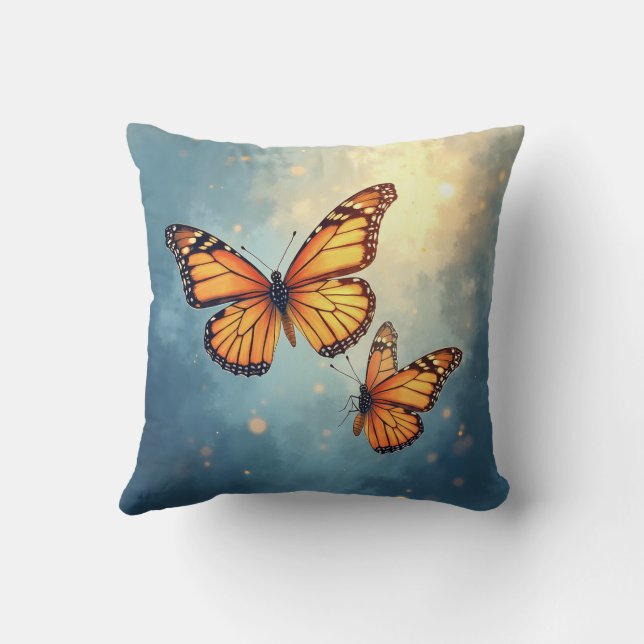 The shining butterfly Pillows (Back)