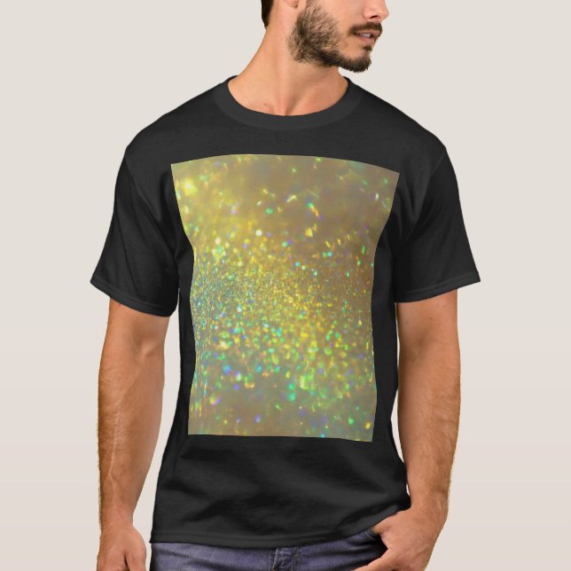 The shining Holographic Opal   T-Shirt (Front)
