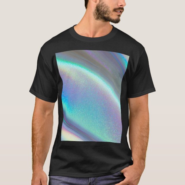 The shining Holographic Opal   T-Shirt (Front)