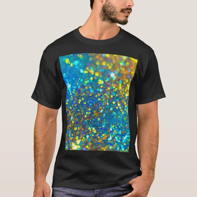 The shining Holographic Opal   T-Shirt (Front)