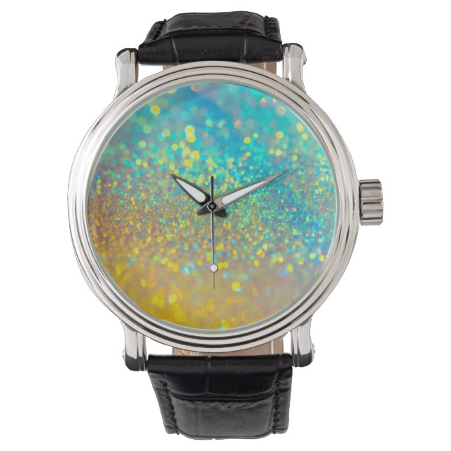 The shining Holographic Opal   Watch (Front)