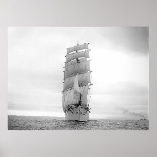 The Ship Beatrice 1881 Poster