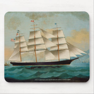 The Ship Fleetwing, Hong Kong Bay Mouse Mat