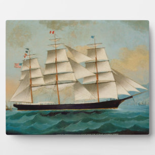 The Ship Fleetwing, Hong Kong Bay Plaque