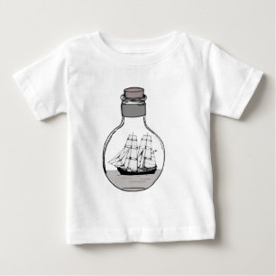 The ship in the glass bulb baby T-Shirt