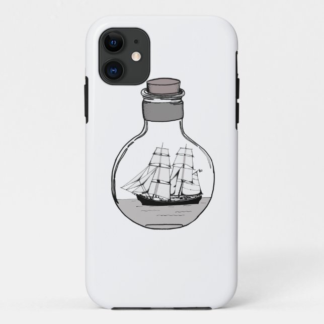 The ship in the glass bulb Case-Mate iPhone case (Back)