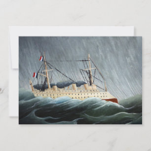 The Ship in the Tempest   Henri Rousseau