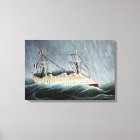 The Ship in the Tempest | Henri Rousseau