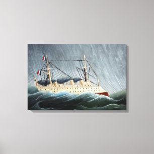The Ship in the Tempest   Henri Rousseau Canvas Print