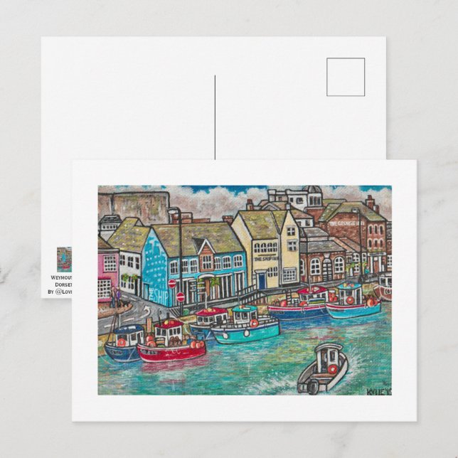 The Ship Inn, Weymouth Postcard (Front/Back)