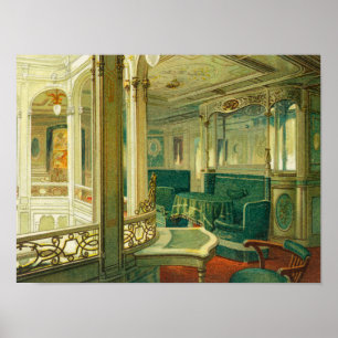 The Ship Patricia, Hamburg-America Line Poster