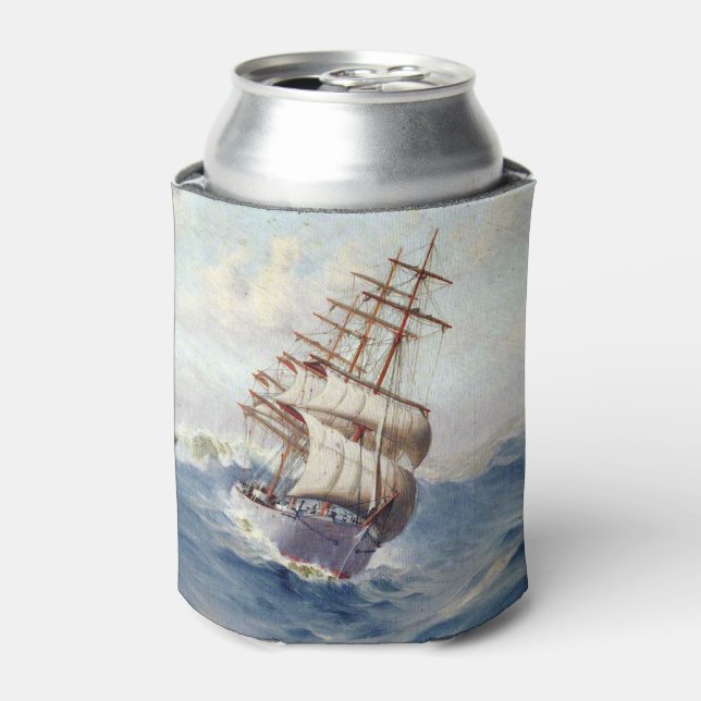 The Ship Portpatrick 1900s Can Cooler (Can Front)