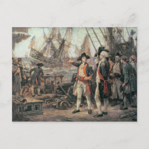 The ship that sank the Victory, 1779 Postcard