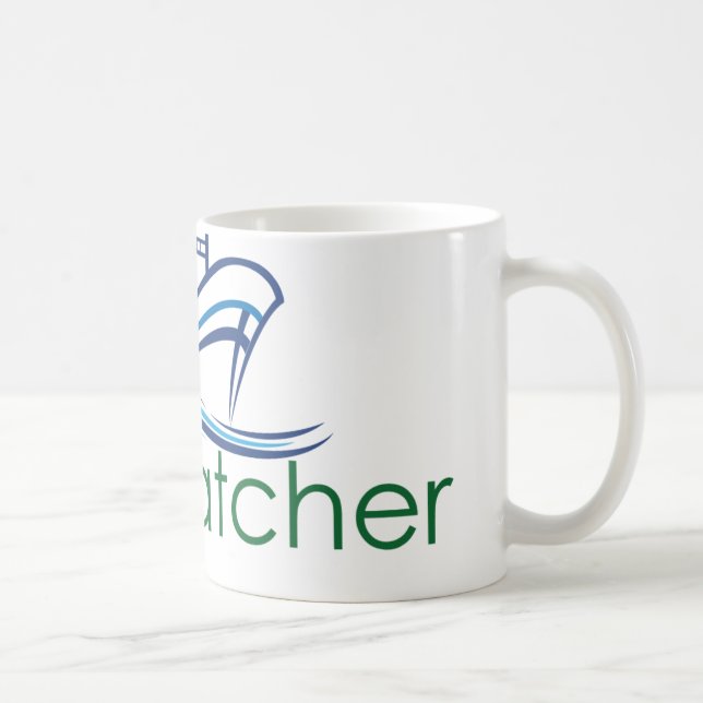 The Ship Watcher Mug - Large Logo (Right)